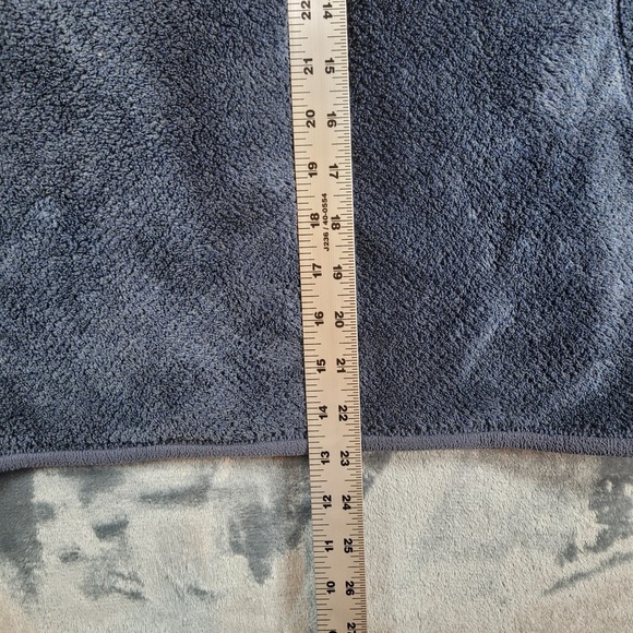 Patagonia Women's Snap-T Polartec Blue Fleece 1/4 Snap Size Medium - Picture 7 of 9